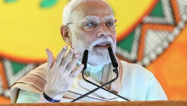 PM Modi launches ‘Swasth Nari Sashakt Parivar’ Abhiyan And Rashtriya Poshan Maah from Dhar in Madhya Pradesh