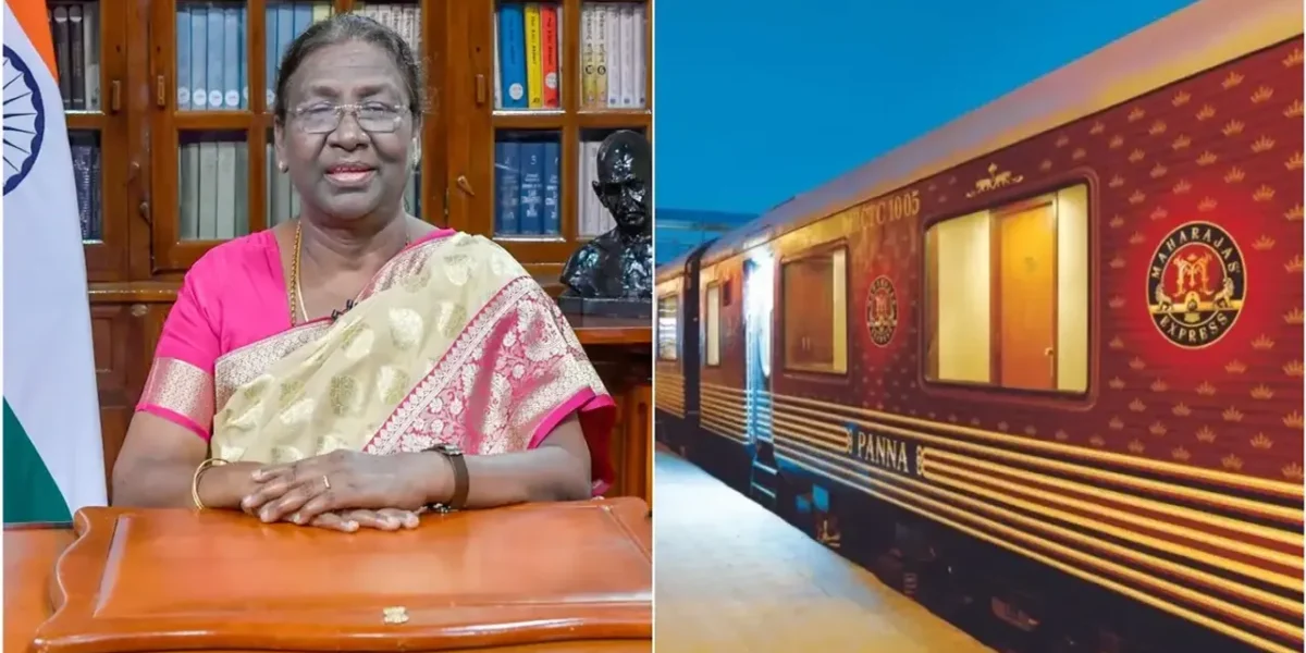 President Murmu to travel on Maharajas’ Express, world’s most luxurious train, for her Mathura visit today
