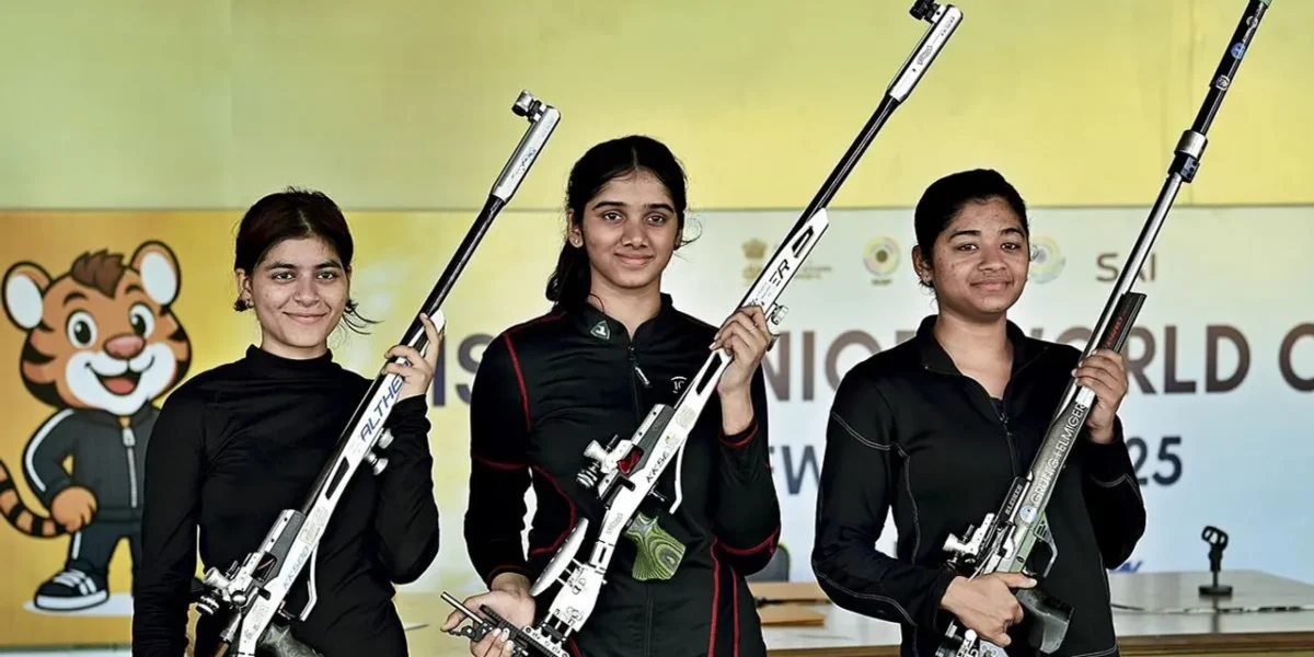 ISSF Junior WC: India’s Anushka Thokur wins gold in 50-Meter Rifle 3-Positions Event