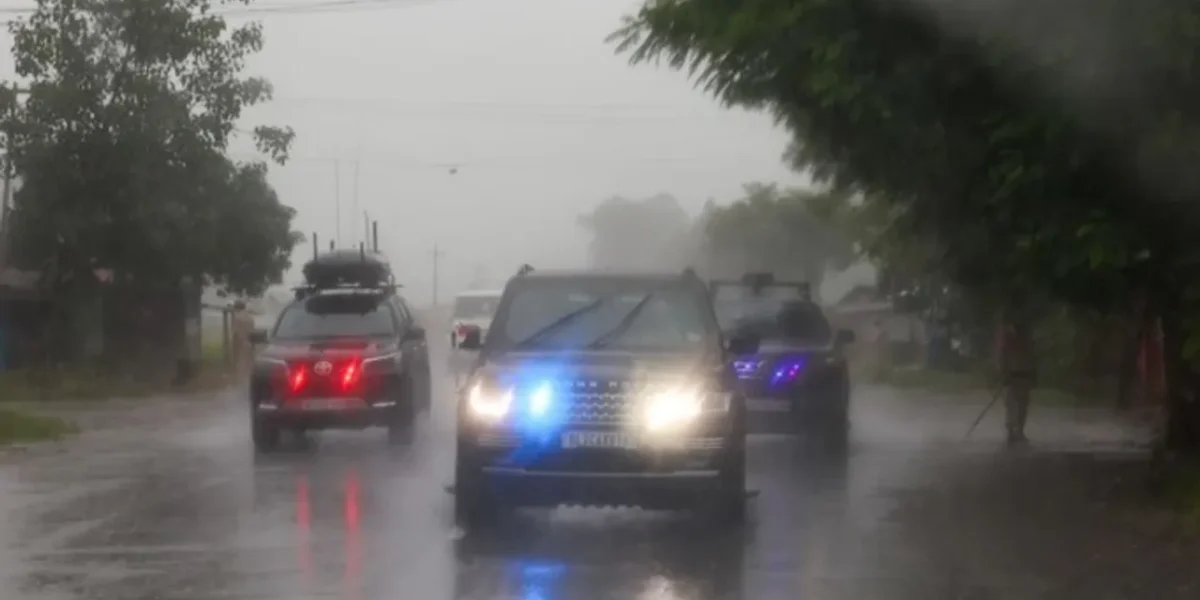 No Helicopter Travel Due to Rain in Manipur: PM Modi Takes Road to Reach Churachandpur