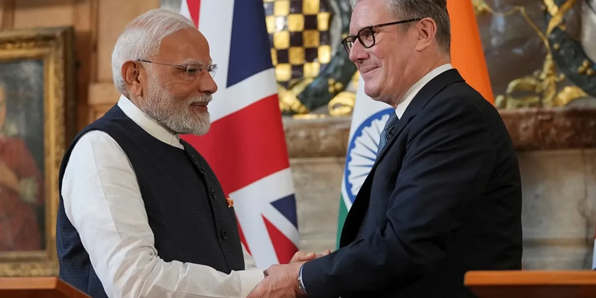 PM Modi, UK PM Keir Starmer hold talks in Mumbai to deepen India-UK strategic ties