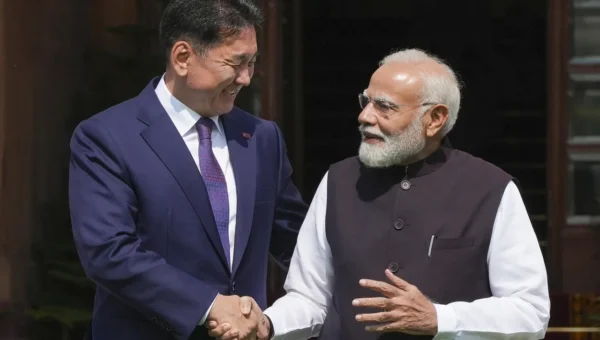PM Narendra Modi & President of Mongolia Khurelsukh Ukhnaa hold delegation talks in New Delhi