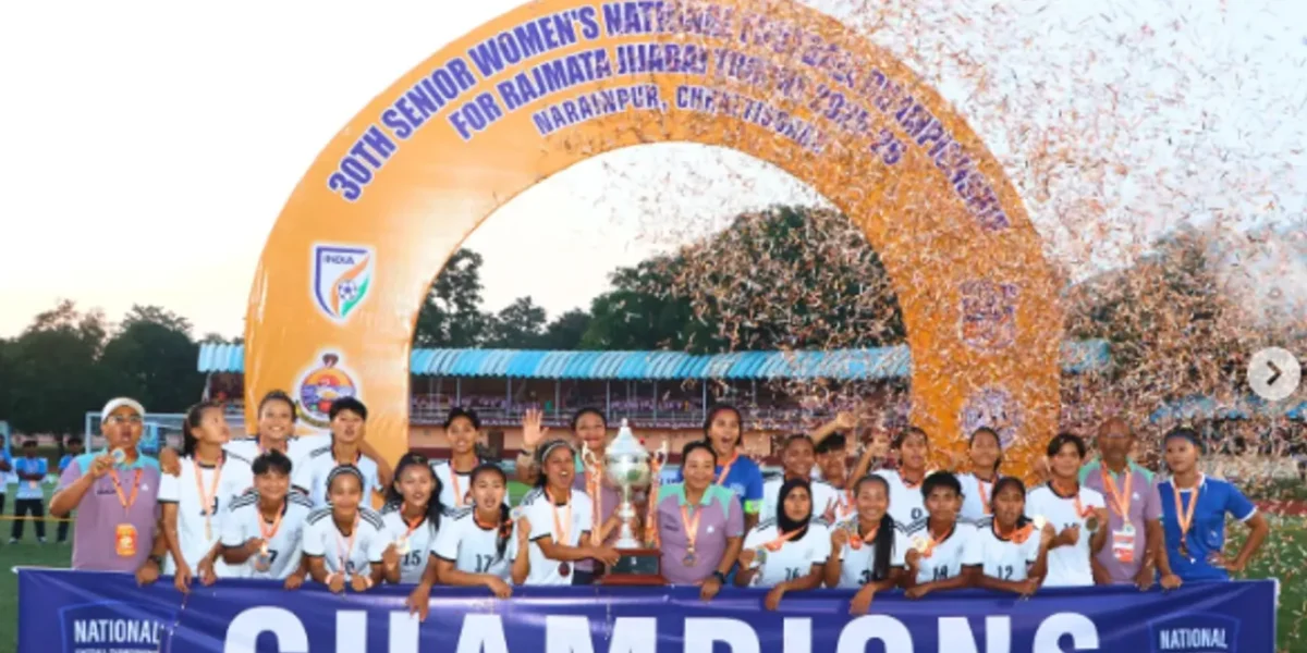 Manipur wins ’30th Senior Women’s National Football Championship – Rajmata Jijabai Trophy’