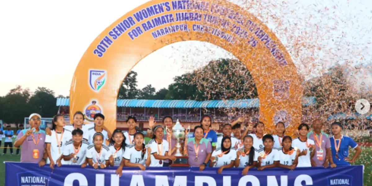 Manipur wins ’30th Senior Women’s National Football Championship – Rajmata Jijabai Trophy’