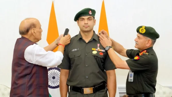 Olympic Champion Neeraj Chopra Conferred Honorary Lieutenant Colonel Rank in Indian Army
