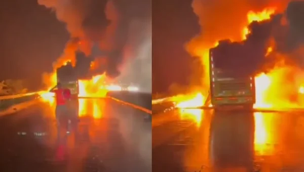 Tragedy in Kurnool: Bus Fire on Hyderabad-Bengaluru Route Kills at Least 20
