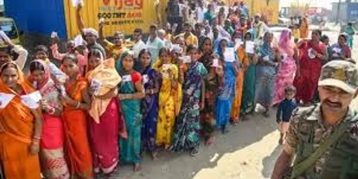 Polling Underway for Second Phase of Bihar Assembly Elections Across 122 Constituencies