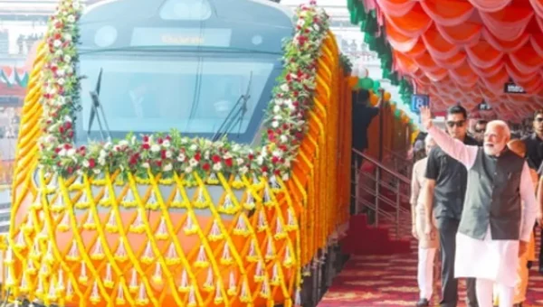 PM Modi flags off four new Vande Bharat Express trains