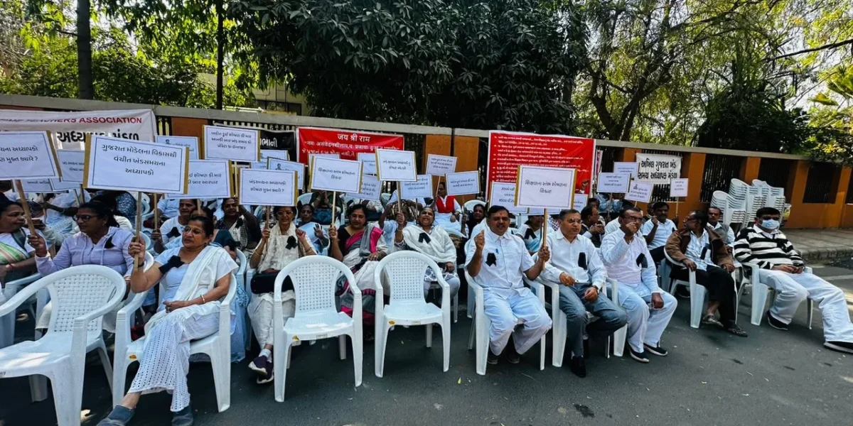 Gujarat teachers protest repeated BLO assignments despite rotational duty guidelines