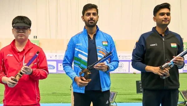Samrat Rana wins gold in Men’s 10m Air Pistol, India’s Medal Tally at Cairo ISSF Championships reaches nine