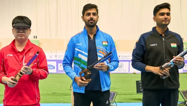 Samrat Rana wins gold in Men’s 10m Air Pistol, India’s Medal Tally at Cairo ISSF Championships reaches nine