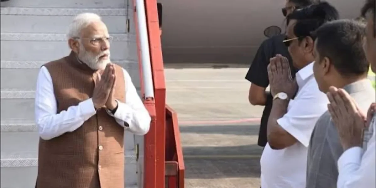 PM Narendra Modi Visits Under-Construction Bullet Train Station In Gujarat’s Surat
