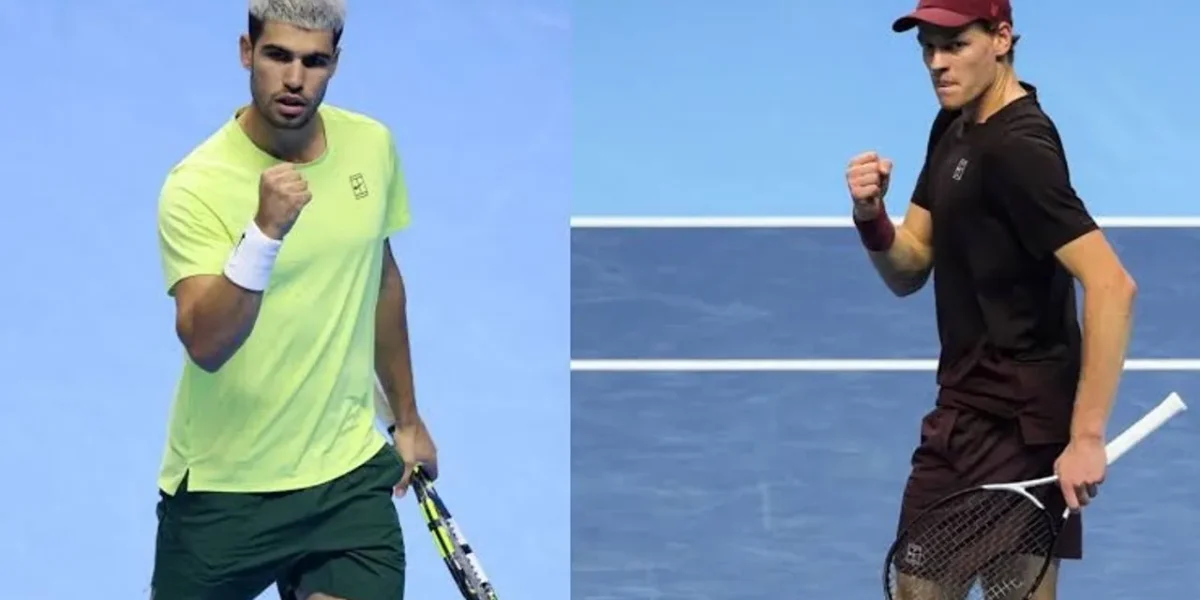 Carlos Alcaraz to face Jannik Sinner in ATP Finals Championship Clash in Turin Tonight