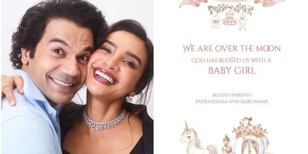 Rajkummar Rao and Patralekhaa welcome baby girl