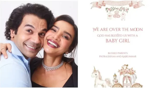 Rajkummar Rao and Patralekhaa welcome baby girl