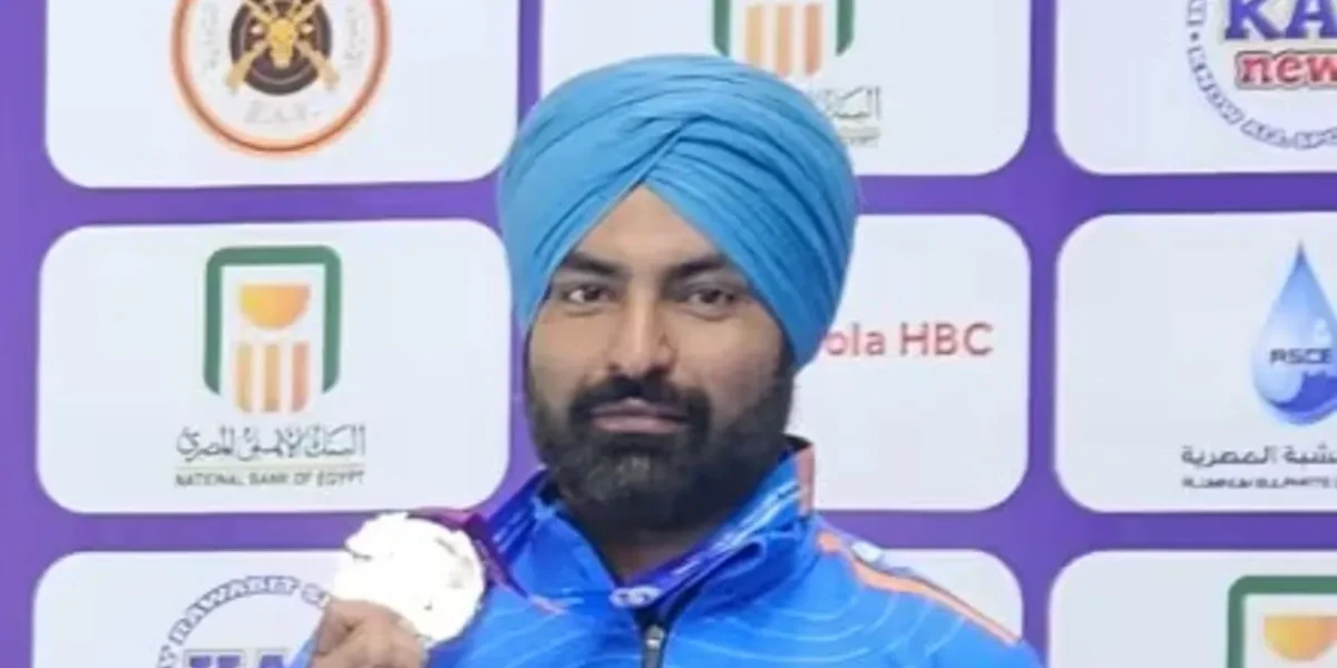 Olympian Gurpreet Singh wins Silver in 25m Centre Pistol at ISSF World Championships