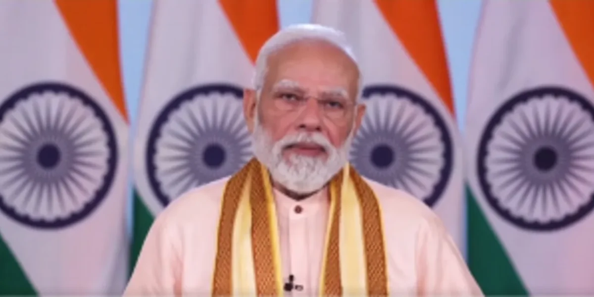 PM Modi Performs special prayers in Prasanthi Nilayam; Donates Godanam to Farmers