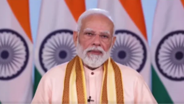 PM Modi Performs special prayers in Prasanthi Nilayam; Donates Godanam to Farmers