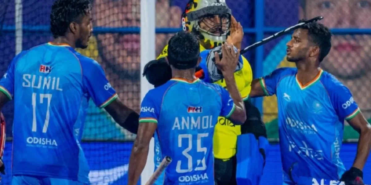 India thrash Switzerland 5–0 to enter FIH Junior World Cup Quarterfinals
