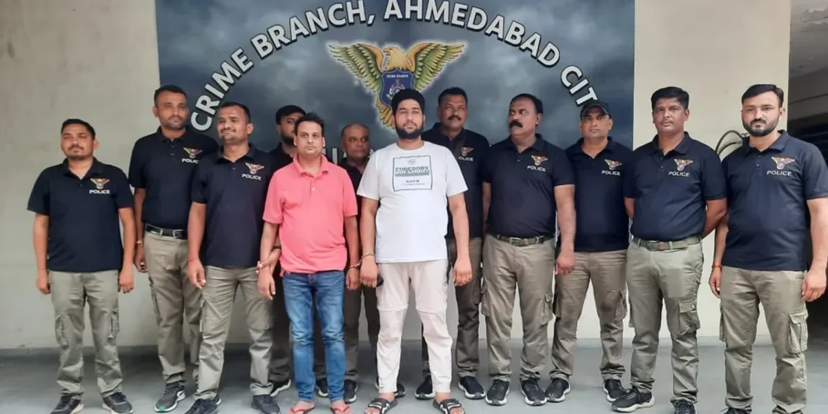 Ahmedabad LCB arrests inter-state vehicle theft gang, recovers 10 stolen two-wheelers worth ₹5 lakh