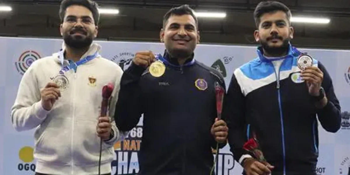 Kiran Ankush Jadhav wins Gold in 10m Air Rifle at National Shooting Championship