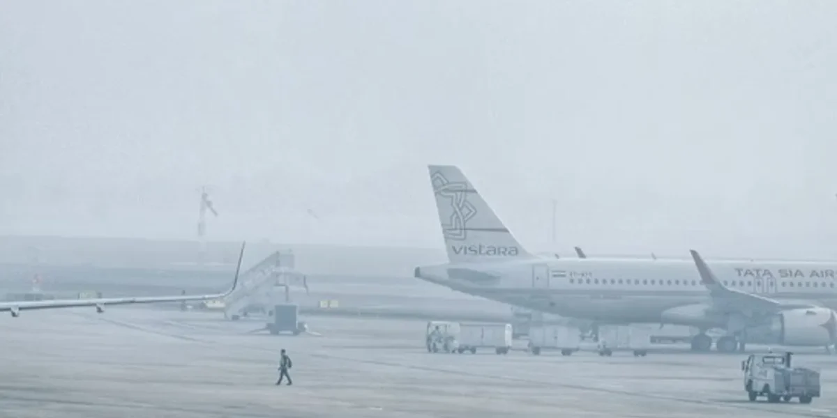 Dense Fog disrupts visibility in Delhi-NCR, airport and airlines issue travel advisories