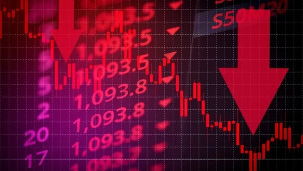 NIFTY50 below 25,900, SENSEX drops 145 pts in noon session