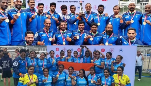 India Achieves Historic Double Gold at Asian Masters Hockey Cup 2025 in Hong Kong