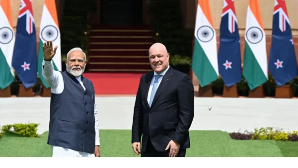 India–New Zealand FTA Finalised: Landmark Deal to Double Trade, Unlock $20 Billion Investment.