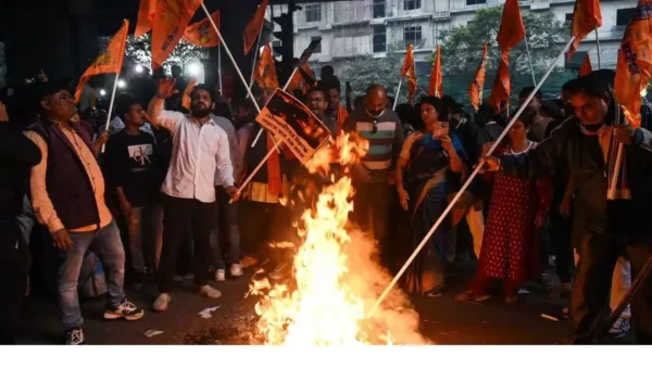 India-Bangladesh ties strain as protests erupt in Delhi over lynching of Hindu youth in Bangladesh.