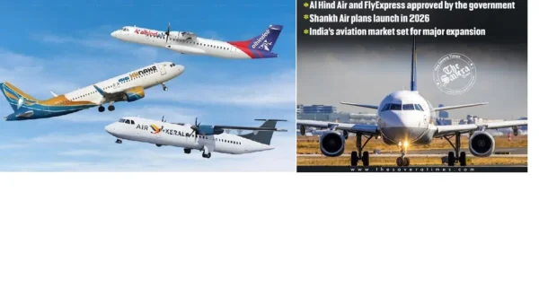 Shankh Air, Alhind Air and Fly Express Get NOCs; Govt Pushes Competition in Aviation.