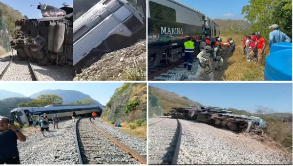 Deadly Derailment Hits Mexico’s Flagship Interoceanic Rail Project; Train Crashes Near Nizanda Curve.
