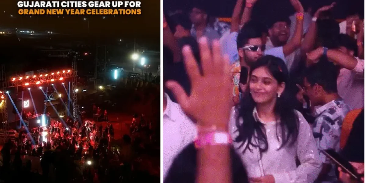 Gujarat Gears Up for New Year 2026: Ahmedabad, Surat, Vadodara, Rajkot Turn Into Party Hubs.