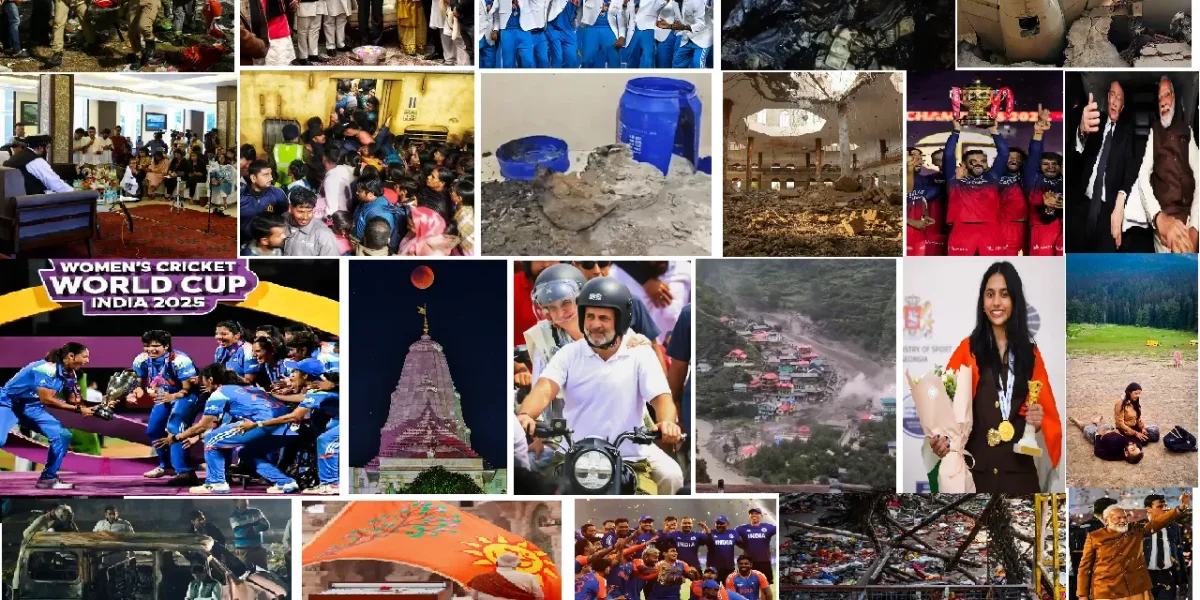 India 2025 in 25 Pictures: Tears, Tragedy and Turning Points That Shook the Nation.