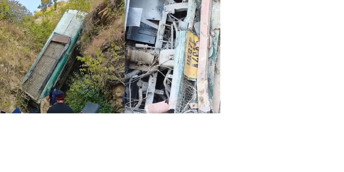 7 Killed as Passenger Bus Falls into 200-Metre Gorge in Uttarakhand’s Almora.