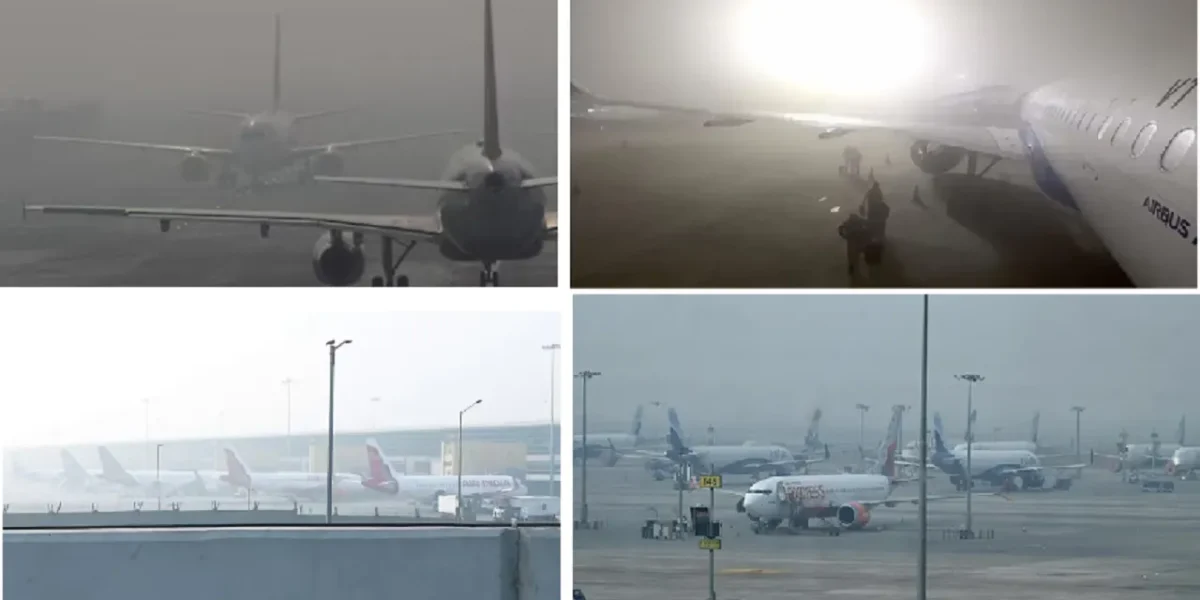 Year-End Weather Chaos: Dense Fog Cripples Delhi IGI Airport, 148 Flights Cancelled, 150+ Delayed