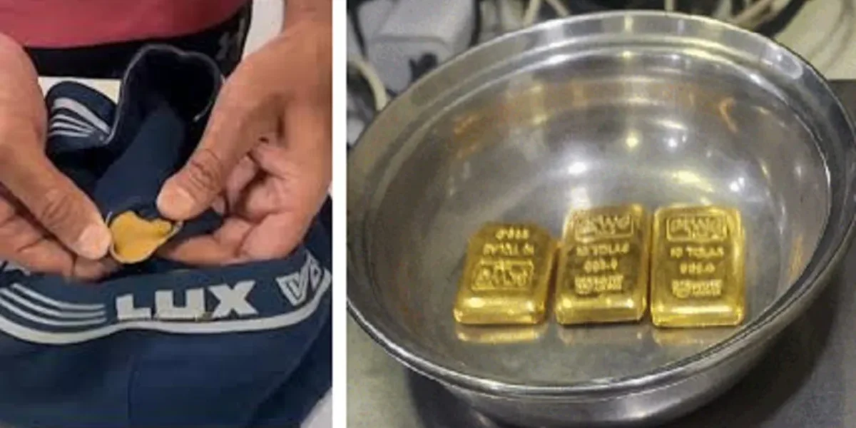 Gold Hidden in Underwear! Dubai Passenger Caught With ₹96 Lakh Gold at Ahmedabad Airport