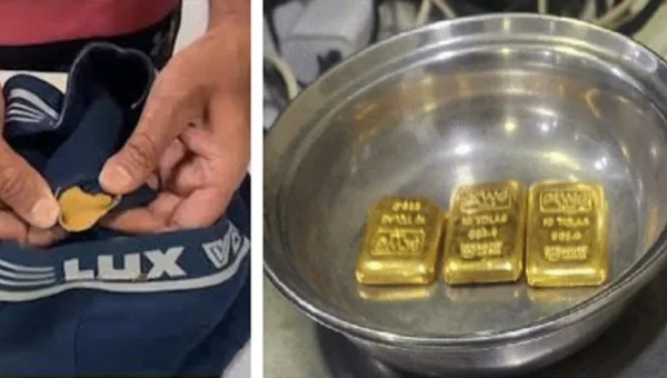 Gold Hidden in Underwear! Dubai Passenger Caught With ₹96 Lakh Gold at Ahmedabad Airport