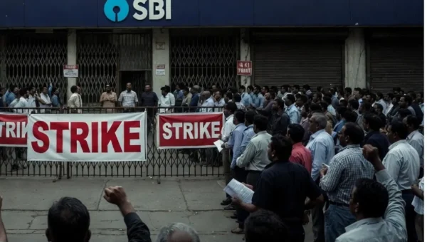 Nationwide Bank Strike Tomorrow as Part of Bharat Bandh; Branch Services, Cheque Clearance Likely to Be Hit