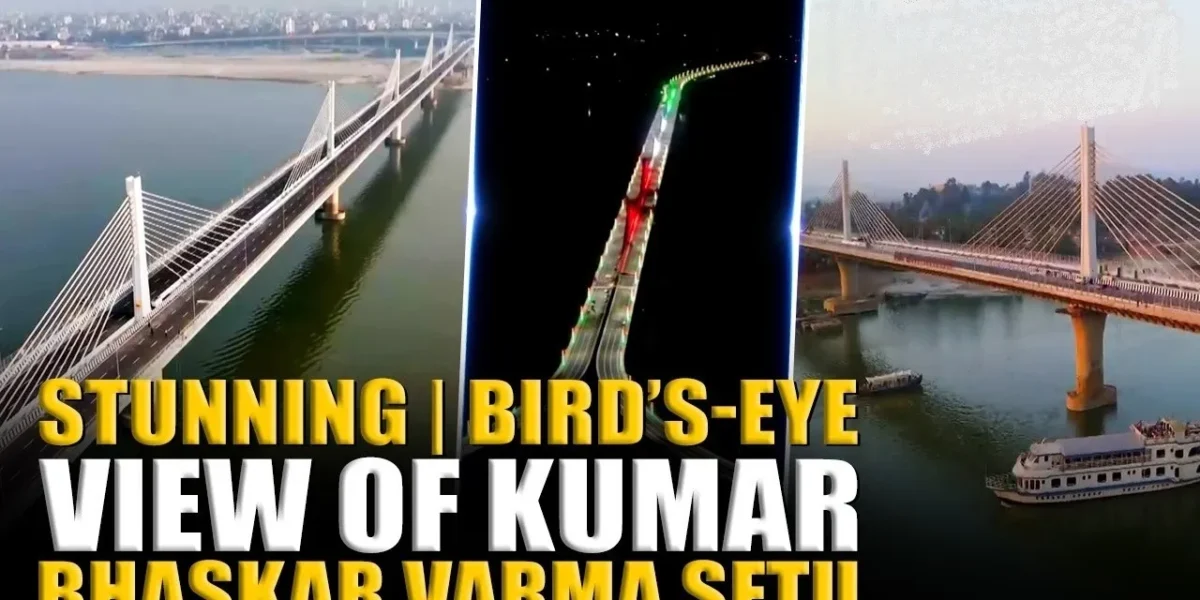 ₹3,030 Cr Bridge Project Launched as PM Modi Dedicates Kumar Bhaskar Varma Setu to Nation