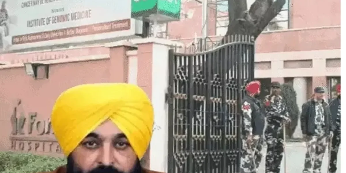 Punjab CM ‘Poisoned’ Claim Sparks Bomb Scare at Mohali Hospital