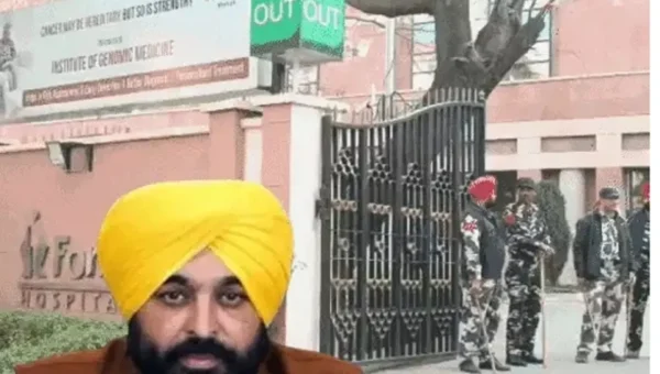 Punjab CM ‘Poisoned’ Claim Sparks Bomb Scare at Mohali Hospital