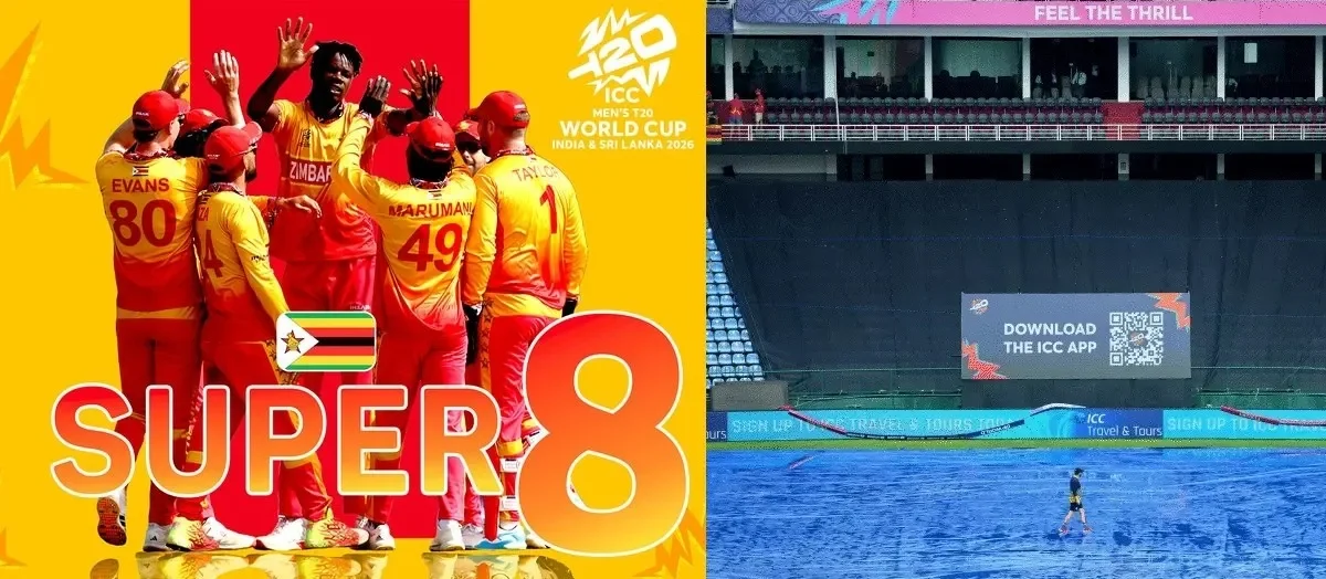 Australia Crash Out Of Tournament Following Washed-Out Game Vs Ireland; Zimbabwe Progress To Super 8