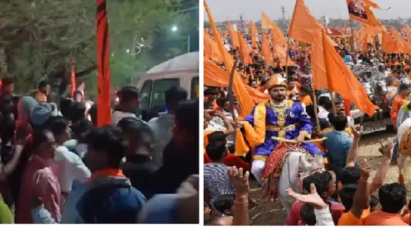 Shivaji Jayanti Events Turn Tense in Karnataka, Hyderabad; YouTuber Attacked
