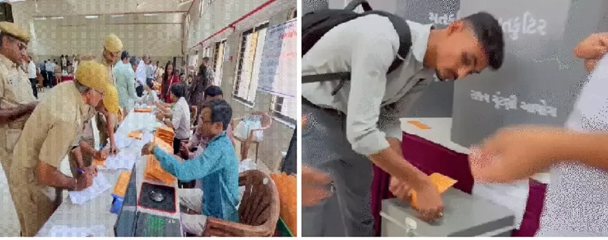 Postal Ballot Voting Begins in Surat: Over 5,000 Govt Staff Cast Votes at Police Headquarters