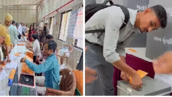 Postal Ballot Voting Begins in Surat: Over 5,000 Govt Staff Cast Votes at Police Headquarters