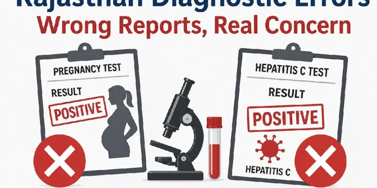 Pregnancy Error to Hepatitis Panic: Diagnostic Failures Exposed ,Rajasthan Lab Blunders Shock Patients