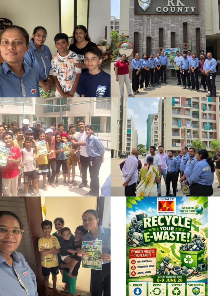 Hindalco Industries Hosts Mega E-Waste Awareness Drives