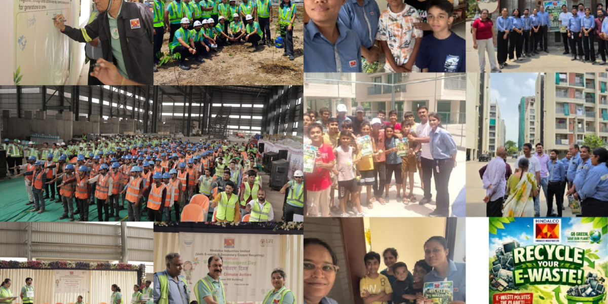 World Environment Day 2026: Hindalco Industries Hosts Mega E-Waste Awareness Drives and Plantation Programs