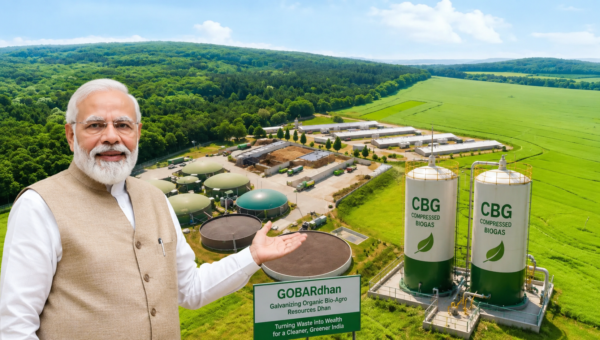 Cabinet Approves 23,731 Crore GOBARdhan Scheme to Boost Compressed Biogas Production